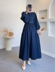 2969 basic kot elbise -...