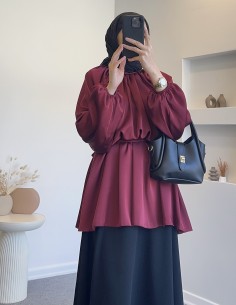 015 zara model saten tunik...