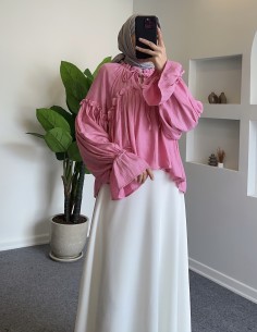 1000 fırfırlı salaş bluz -... 2