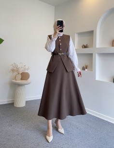 7041 sean düğmeli yelekli... 2