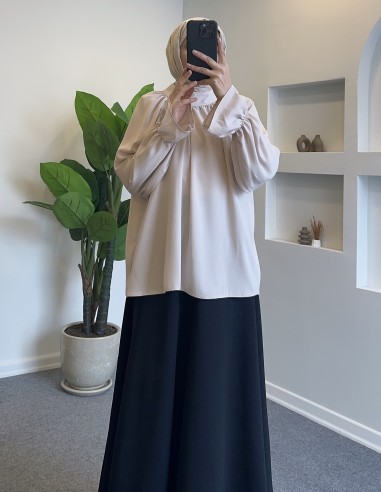 0868 hakim yaka gömlek - taş