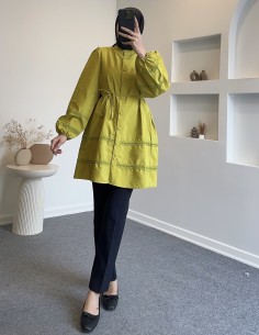 2630 brode  şeritli tunik -... 2