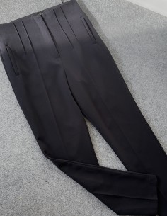 4001 zara pantolon - Siyah 2