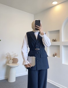 2471 kemer detay yelekli... 2