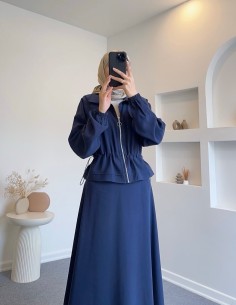 2414 bel büzgülü ipek takım... 2