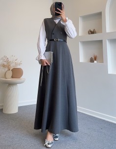 6081 kemer detay jile - gri 2