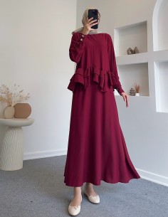 1107 fırfırlı volan detay...