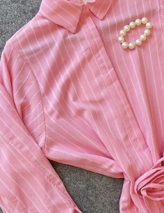 7774 çizgili kuşaklı tunik... 2