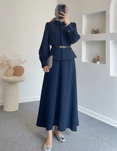 2986 gold düğmeli takım -...