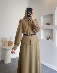 2986 gold düğmeli takım -... 2