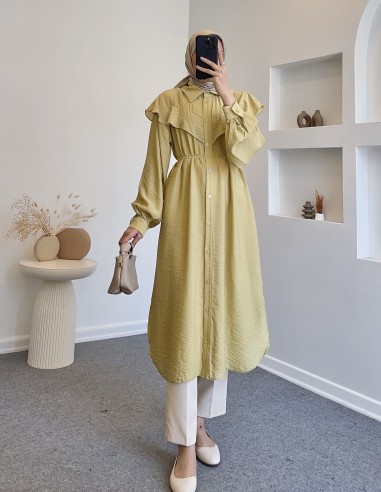 7776 asimetrik parçalı pamuklu...