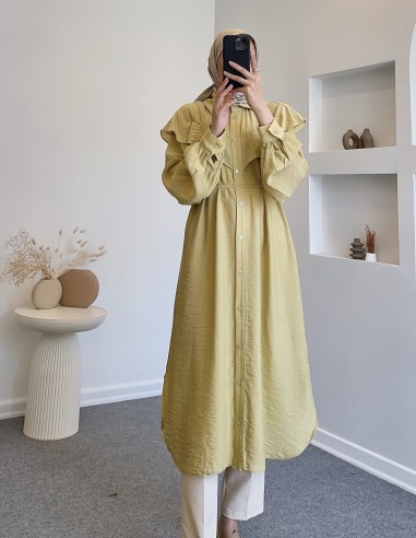 7776 asimetrik parçalı pamuklu...