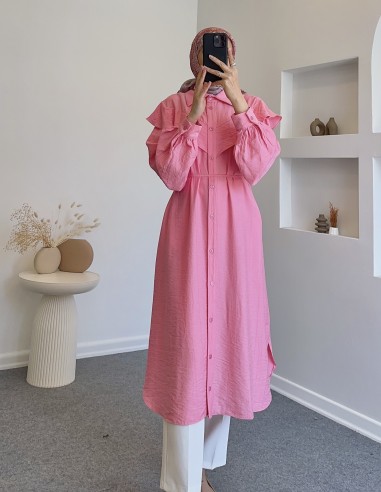 7776 asimetrik parçalı pamuklu...