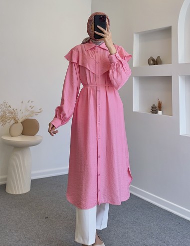 7776 asimetrik parçalı pamuklu...