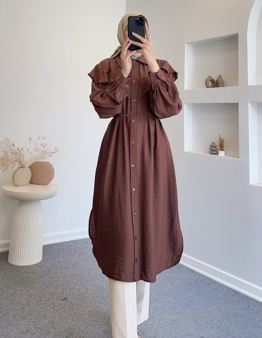 7776 asimetrik parçalı pamuklu...