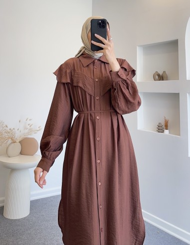 7776 asimetrik parçalı pamuklu...