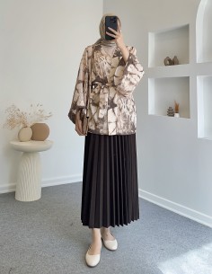 D29189 pamuklu kimono -... 2
