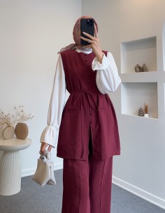 2599 ikili takım - bordo 2