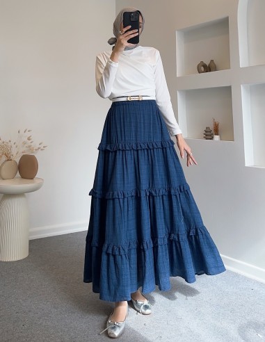 D29091 kat kat etek - lacivert