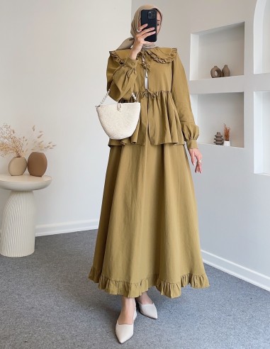 313 hera etekli takım- yağ yeşili