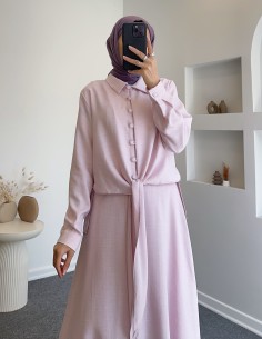 738 alin pamuk takım - pembe 2