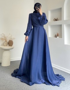 3023 rüya drapeli elbise -... 2