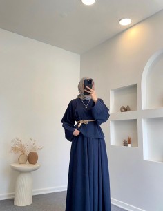 6597 keten takım - lacivert