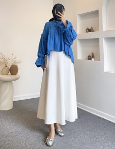 1000 özel tasarım bluz - Mavi 2