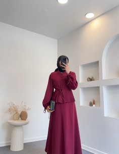 2654 ahsen takım - Bordo 2