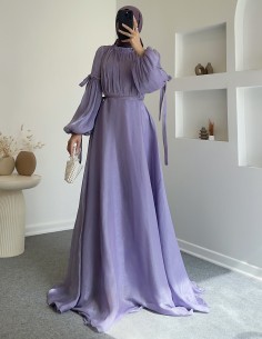 25Y-3068 zen elbise - lila 2