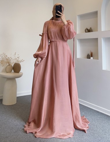 25Y-3068 zen elbise - bakır