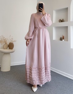 1546 hayal  elbise - pembe