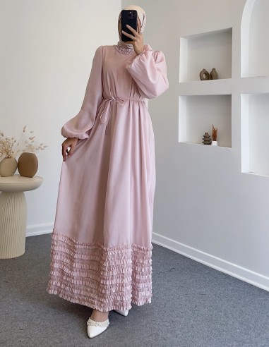 1546 hayal  elbise - pembe
