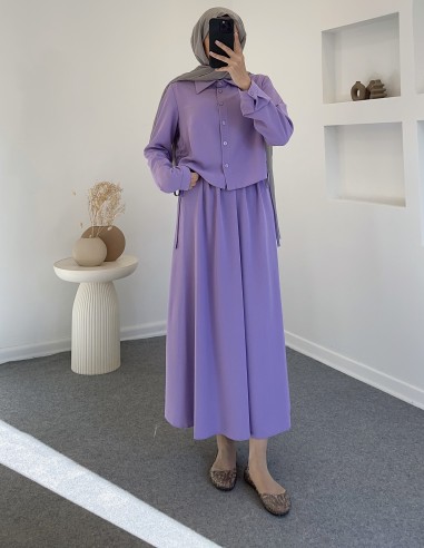 2805 yandan bağlamalı takım -lila