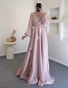 25Y-3072 hayal elbise - Pudra