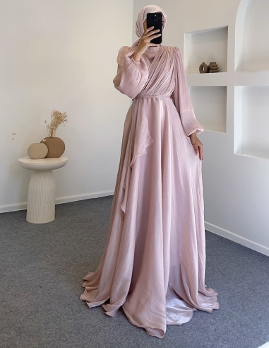 25Y-3072 hayal elbise - Pudra