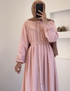 7853 ada elbise -Pembe 2
