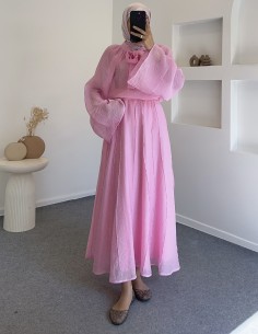 51861 Sedef takım - Pembe