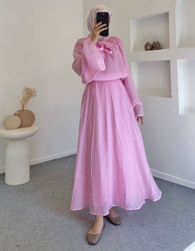 51861 Sedef takım - Pembe