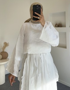 8033 etekli takım - Beyaz 2