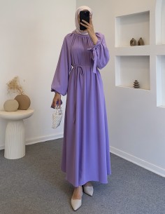 9150 afra elbise -Lila 2