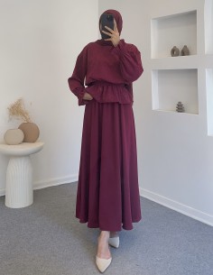 322 beli büzgülü simli...