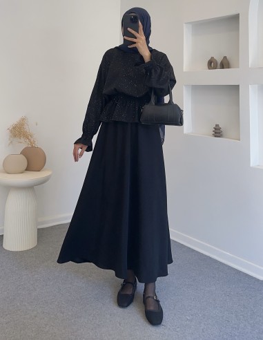 322 beli büzgülü simli ikili takım...