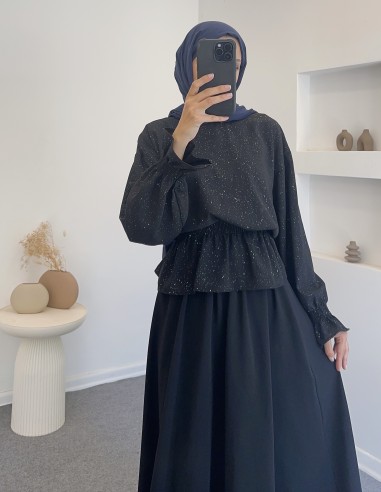 322 beli büzgülü simli ikili takım...