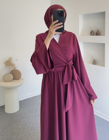 405 kurvaze bağlamalı ikili takım -Bordo