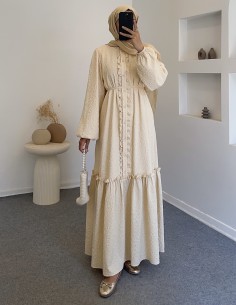 1513 sera elbise - Sarı