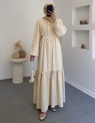 1513 sera elbise - Sarı