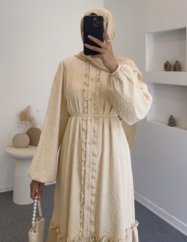 1513 sera elbise - Sarı