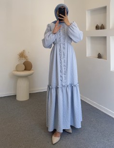 1513 sera elbise - bebe mavi