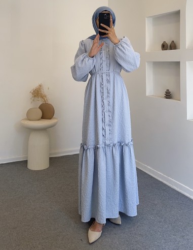 1513 sera elbise - bebe mavi